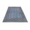 Oryginalny dywan Buchara z Pakistanu 100% wełna 170x230cm niebieski