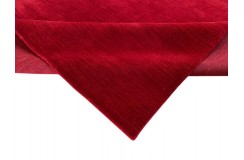 100% wełna gruby dywan handloom z indii czerwony 200x300cm