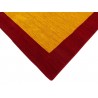 100% wełna gruby dywan handloom z Indii złoty 120x180cm