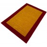 100% wełna gruby dywan handloom z Indii złoty 120x180cm