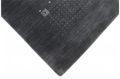 100% wełna gruby dywan handloom z indii szary 200x300cm