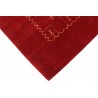 100% wełna gruby dywan handloom z indii czerwony 200x300cm