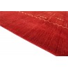 100% wełna gruby dywan handloom z indii czerwony 200x300cm