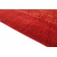 Gładki 100% wełniany dywan Gabbeh Lori Handloom czerwony 170x240cm etniczne wzory