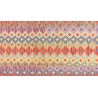 Etniczny kilim kolorowy z Afganistanu dzieło Chobi nomadyczny 80x400cm