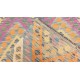 Kolorowy dywan kilim Maimana chodnik ok 80x400cm z Afganistanu 100% wełna dwustronny rustykalny
