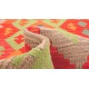 Etniczny kilim kolorowy z Afganistanu dzieło Chobi nomadyczny 80x300cm