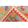 Etniczny kilim kolorowy z Afganistanu dzieło Chobi nomadyczny 80x300cm