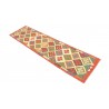 Etniczny kilim kolorowy z Afganistanu dzieło Chobi nomadyczny 80x300cm