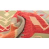 Etniczny kilim szary z Afganistanu dzieło Chobi nomadyczny 100x150cm