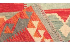 Etniczny kilim szary z Afganistanu dzieło Chobi nomadyczny 100x150cm