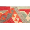 Etniczny kilim szary z Afganistanu dzieło Chobi nomadyczny 100x150cm