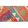 Etniczny kilim szary z Afganistanu dzieło Chobi nomadyczny 100x150cm