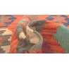 Etniczny kilim szary z Afganistanu dzieło Chobi nomadyczny 100x150cm