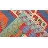 Etniczny kilim szary z Afganistanu dzieło Chobi nomadyczny 100x150cm