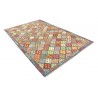 Etniczny kilim szary z Afganistanu dzieło Chobi nomadyczny 200x300cm