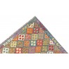 Etniczny kilim szary z Afganistanu dzieło Chobi nomadyczny 200x300cm