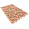 Etniczny kilim szary z Afganistanu dzieło Chobi nomadyczny 200x300cm