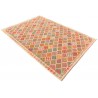 Etniczny kilim szary z Afganistanu dzieło Chobi nomadyczny 200x300cm