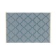 Niebieski kilim Marokańska koniczyna 100% wełniany dywan płasko tkany 170x270cm dwustronny Indie