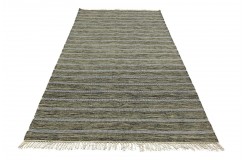 Solidny wełniany wysokiej jakości tkany ręcznie kilim 170x240cm w pasy