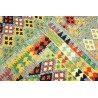 Etniczny kilim szary z Afganistanu dzieło Chobi nomadyczny 250x350cm