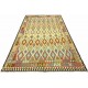 Kolorowy dywan kilim Maimana 250x350cm z Afganistanu 100% wełna dwustronny rustykalny