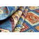 Dywan Ziegler Khorjin Arijana Baktjar 100% wełna kamienowana ręcznie tkany luksusowy 250x300cm kolorowy w kwatery