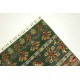 Dywan Ziegler Arijana Shaal 100% wełna kamienowana ręcznie tkany luksusowy 170x240cm zielony w pasy
