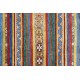 Dywan Ziegler Khorjin Arijana Shaal 100% wełna kamienowana ręcznie tkany luksusowy 250x310cm kolorowy w pasy