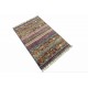 Dywan Ziegler Khorjin Arijana Shaal 100% wełna kamienowana ręcznie tkany luksusowy 80x130cm kolorowy w pasy