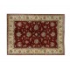 Dywan Ziegler Classic 100% wełna kamienowana ręcznie tkany luksusowy 170x240cm czerwony ornamenty