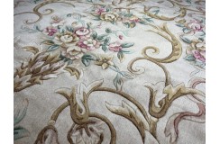 Przepiękny wełniany dywan org. Aubusson Chiny wełna rzeźbiony 140x200