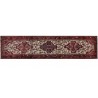 Etniczny chodnik Hamadan z kwiatowym perskim wzorem CERTYFIKAT 100x370cm Iran