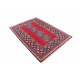 Afgański gęsto tkany oryginalny 100% wełniany dywan Buchara 120x180cm ręcznie tkany