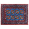 Afgański gęsto tkany oryginalny 100% wełniany dywan Buchara 150x200cm ręcznie tkany