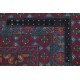 Afgański gęsto tkany oryginalny 100% wełniany dywan Buchara 150x200cm ręcznie tkany