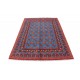 Afgański gęsto tkany oryginalny 100% wełniany dywan Buchara 140x200cm ręcznie tkany