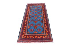 Wełniany dywan afgański Buchara 80x200cm ręcznie tkany 100% wełna