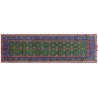 Afgański gęsto tkany oryginalny 100% wełniany dywan Buchara 80x300cm ręcznie tkany
