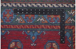 Wełniany dywan afgański Buchara 80x300cm ręcznie tkany 100% wełna