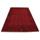 Afgański ręcznie tkany oryginalny 100% wełniany dywan Buchara 160x230cm ręcznie tkany