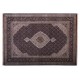 Ręcznie tkany dywan Tebriz Mahi 100% wełna 170x240cm Indie piękny perski wzór klasyczny ciemny
