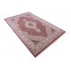 Ręcznie tkany dywan Tebriz Mahi 100% wełna ok 200x300cm Indie piękny perski wzór klasyczny czerwony