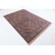 Ręcznie tkany dywan Tebriz Mahi 100% wełna 170x240cm Indie piękny perski wzór klasyczny brązowy