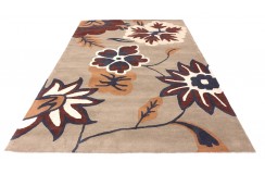 100% wełna gruby dywan z Indii 200x300cm flowers designerski