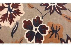 100% wełna gruby dywan z Indii 200x300cm flowers designerski