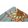 100% wełna gruby dywan z Indii 120x180cm slowers designerski