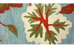 100% wełna gruby dywan z Indii 120x180cm slowers designerski