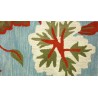 100% wełna gruby dywan z Indii 120x180cm slowers designerski